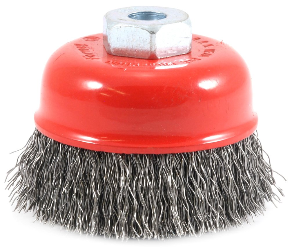 Brosse de découpe à fils ondulés Forney M10 meuleuse brossage métallique rouille