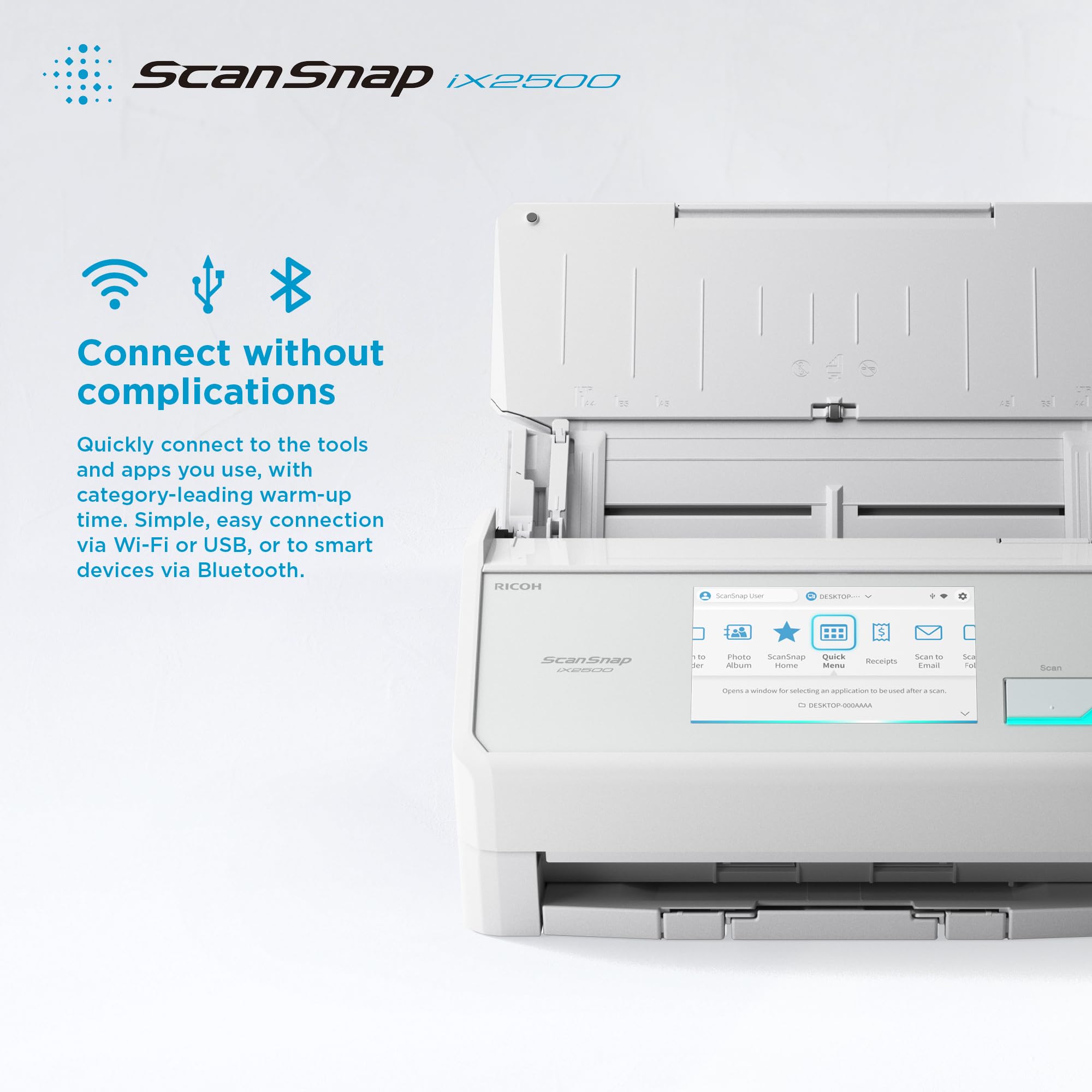 Ricoh SCANSNAP IX2500 Scanner A4