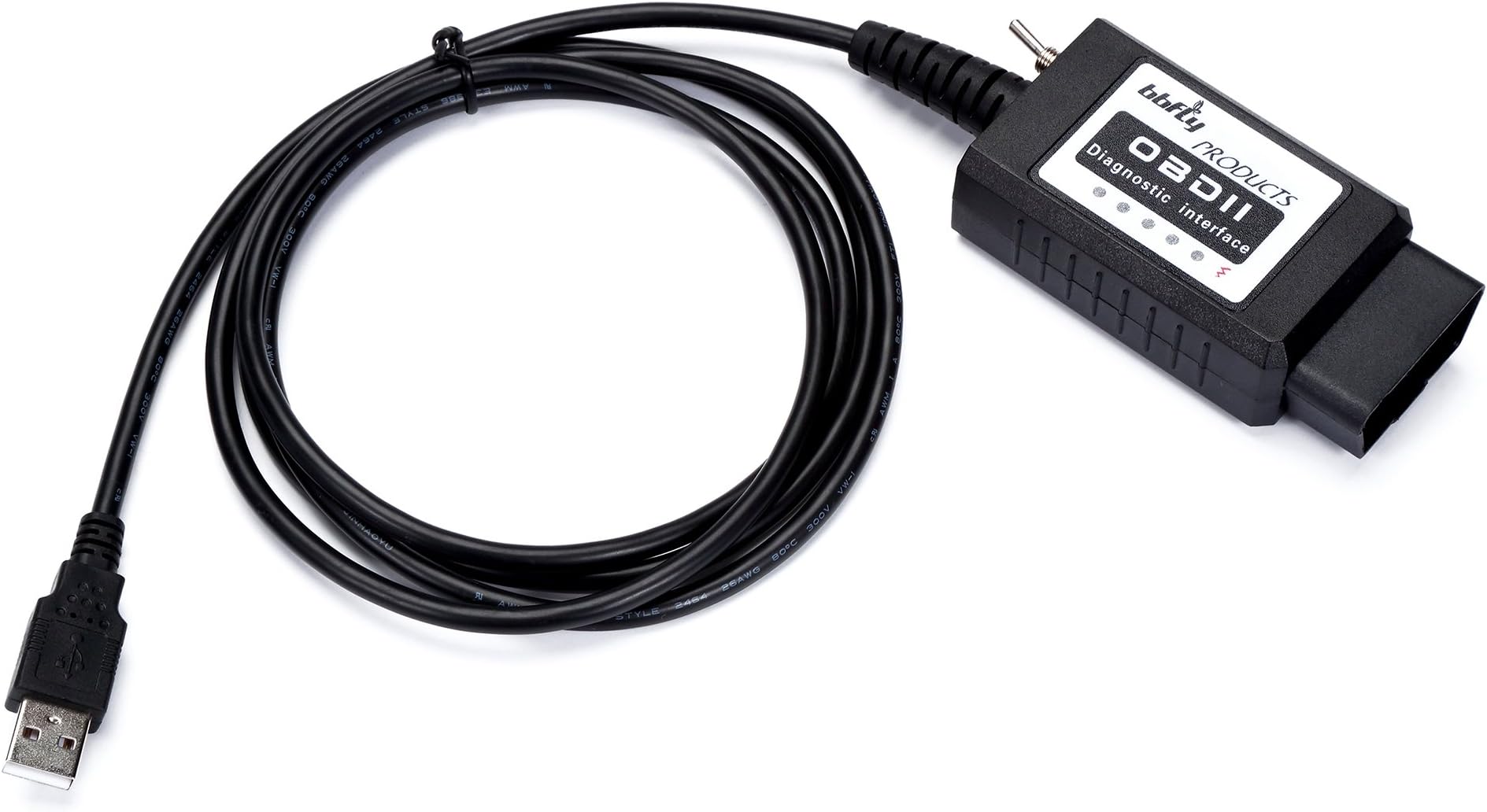 bbfly BF32302 USB FTDI chip compatible HS-CAN/MS-CAN for Forscans OBD2