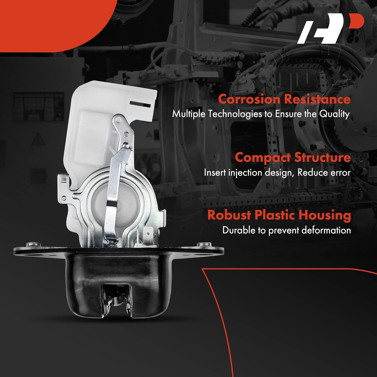 A-Premium Rear Liftgate Latch Actuator Compatible with Honda CR-V 2007-2011 Sport Utility, Rear Tailgate Lock Latch Actuator