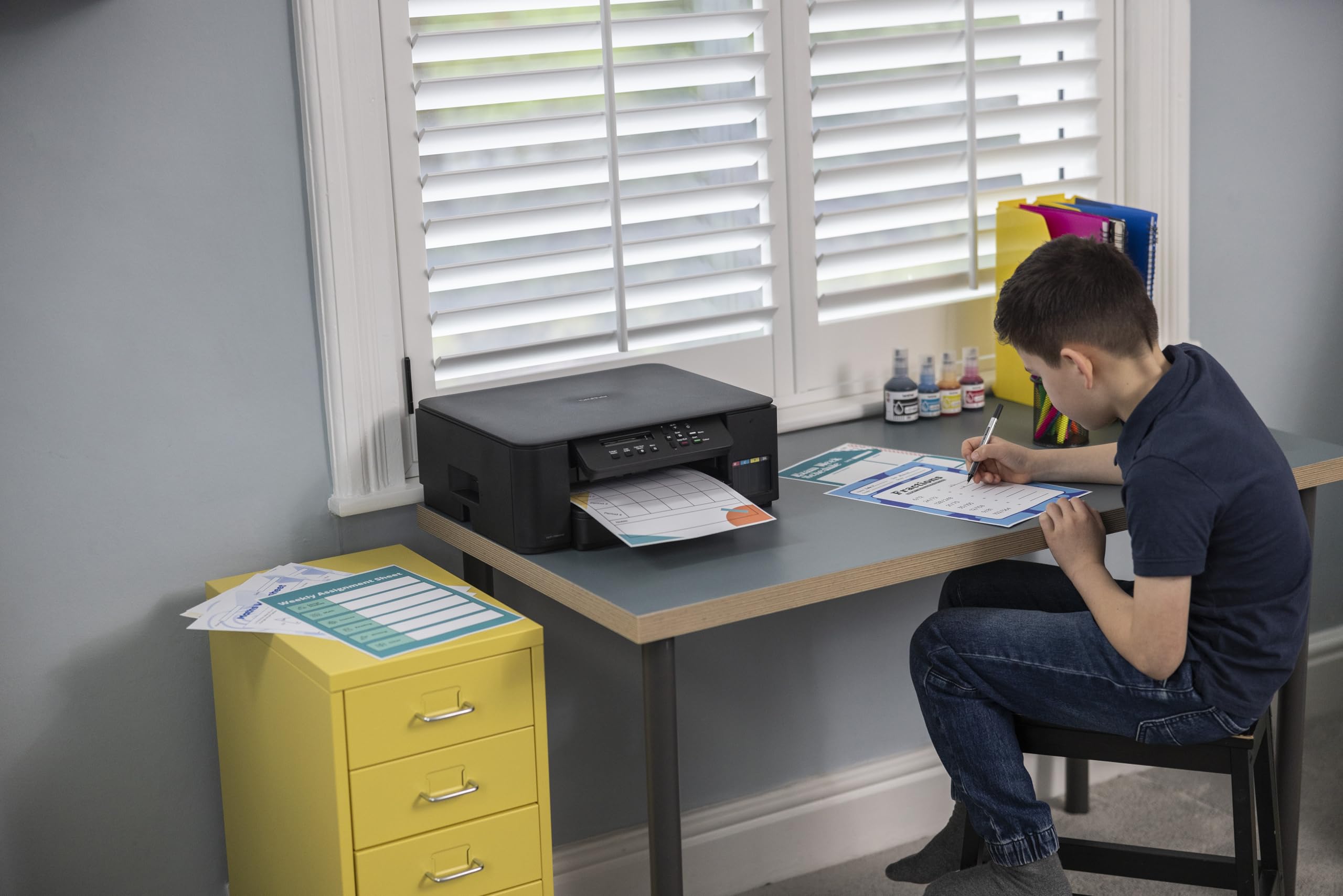 Brother DCP-T580dw Stampante Multifunzione 3 in 1 Wi-Fi Wi-Fi Direct Getto d'Inchiostro Serbatoio A4