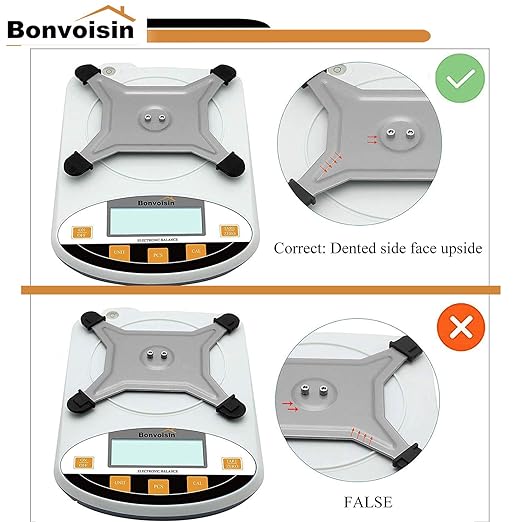 Balanza Analítica Digital 5000g x 0.01g Bonvoisin miniatura 6