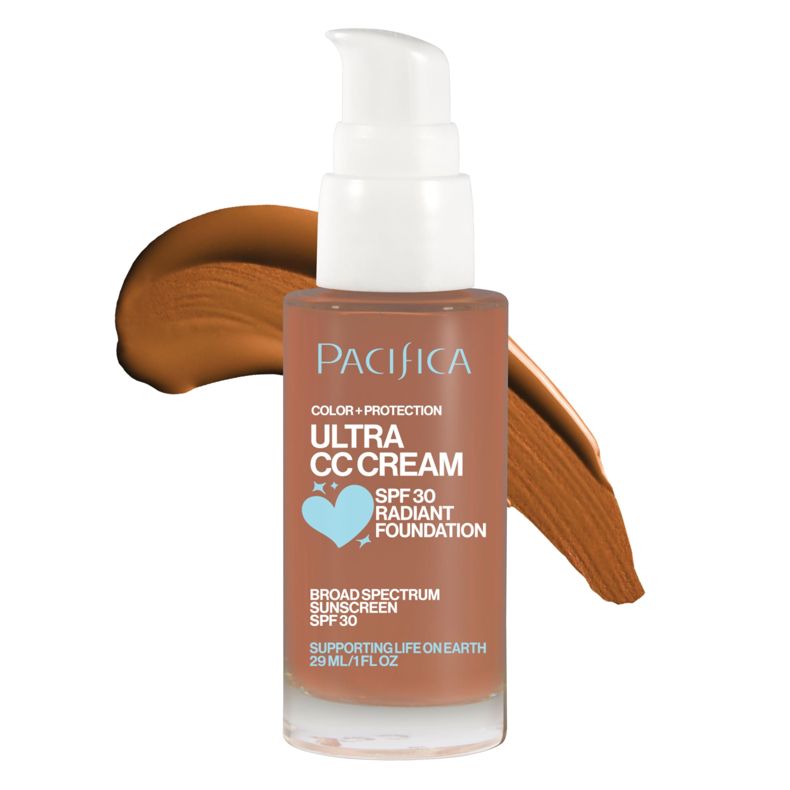 Amazon.com: Pacifica Ultra CC Cream Radiant Foundation SPF 17