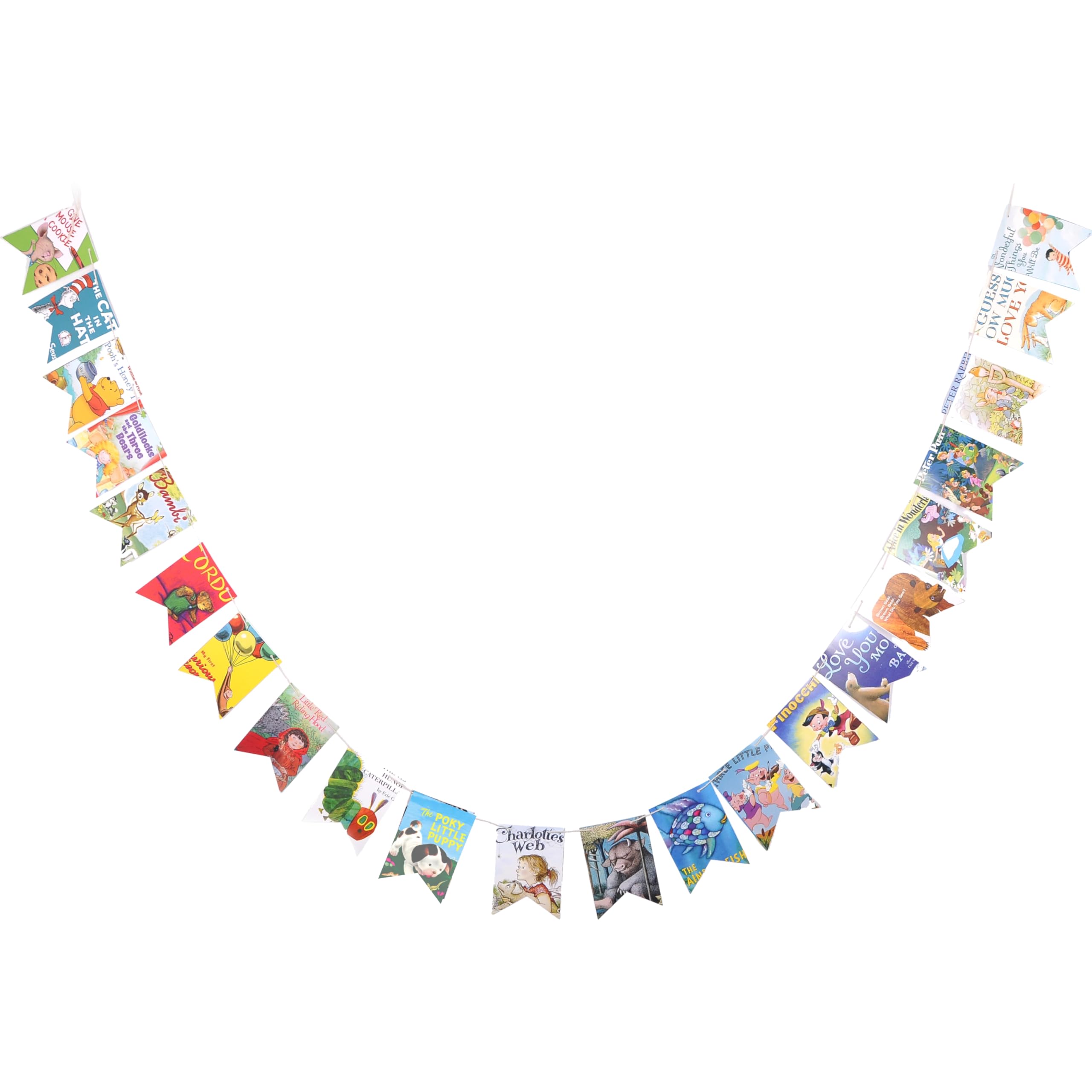 Amazon.com: CRAFTER KING Book Garland – Vintage Book Pages String