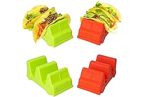 Taco Truck Taco Holder (Pack of 4) | Fun Taco Tuesday Party Supply for Kids