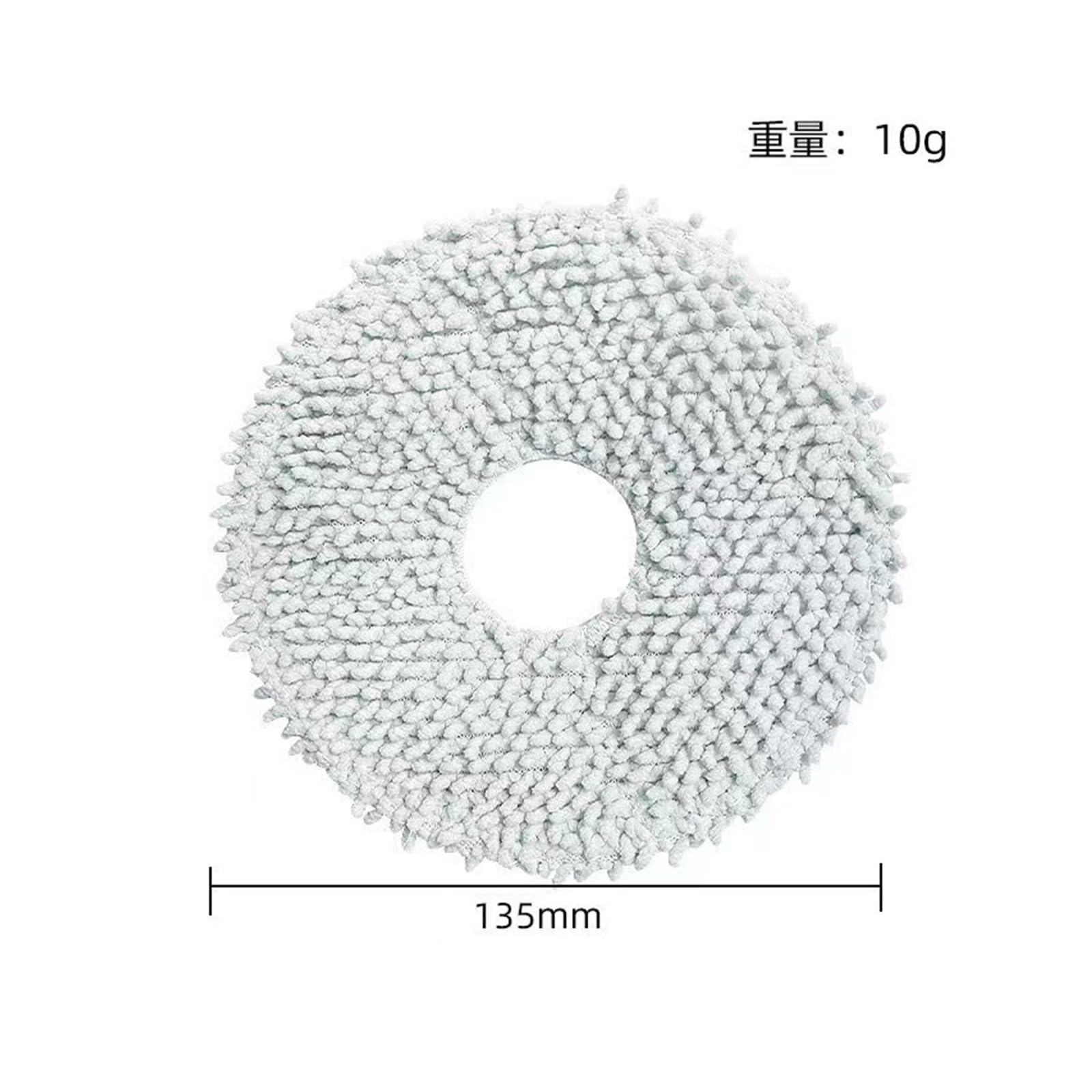 Repuestos For Aspiradoras Robot Con Paño De Fregona, Compatibles Con Xiaomi S10+ / S10 Plus / B105(6pcs b)