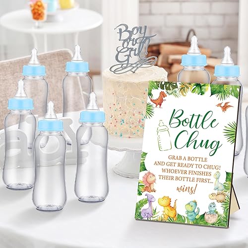 Vista 116 de TrelaCo Cool Baby Shower Games - Juego de regalo con temática de abejas y 12 biberones para baby shower, para juegos de abejas de panal, revelación