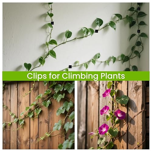 Miniatura 3 de 63 unidades de organizador de cables negros, clips adhesivos para cables, organizador de cables de 032 x 0.2 pulgadas, clips de cable para cables en