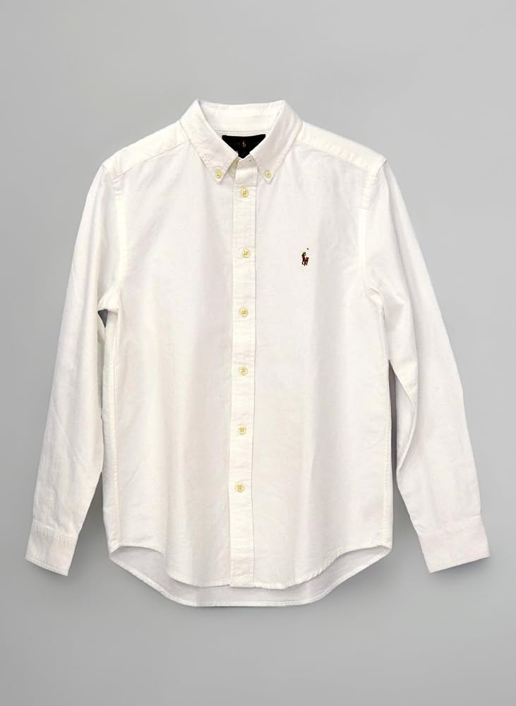 Amazon | Ralph Lauren(ポロ ラルフローレン) ボーイズ, 長袖 オックス