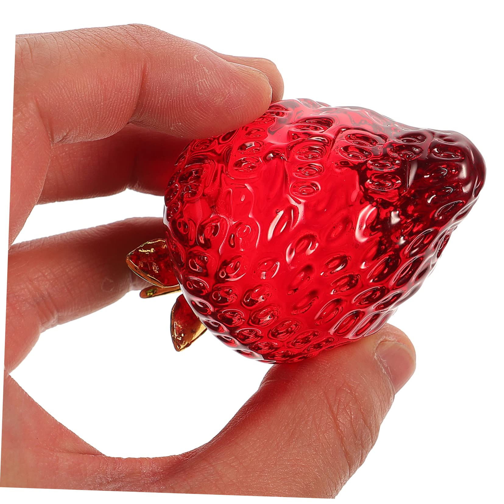 Amazon.co.jp: AOKWAWALIY ストロベリークリスタルオーナメント