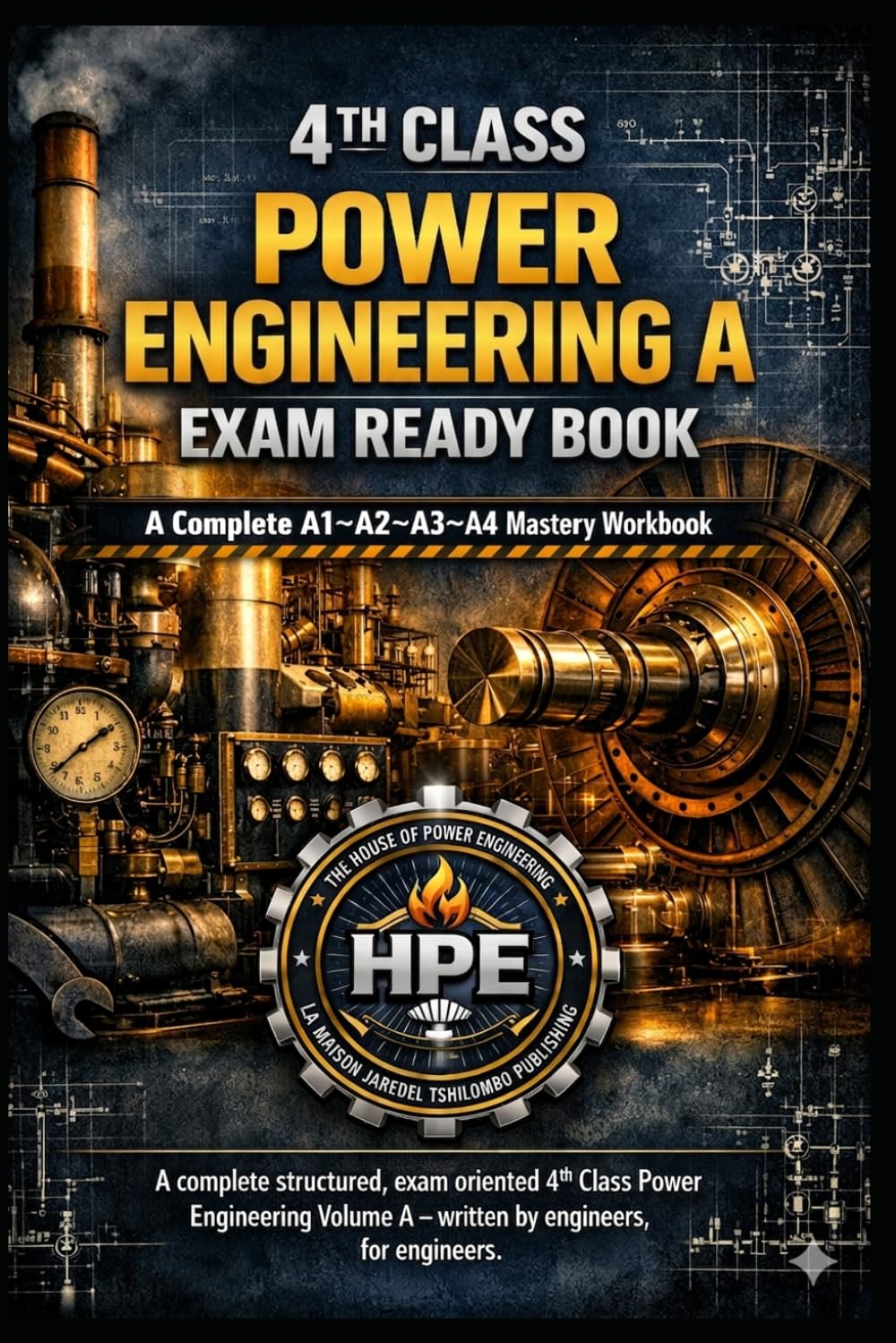 4TH CLASS POWER ENGINEERING BRAIN BOOK, A Complete A1–A2–A3–A4 Mastery Workbook: A complete structured, exam oriented 4th Class Power Engineering Volume A — written by engineers, for engineers.