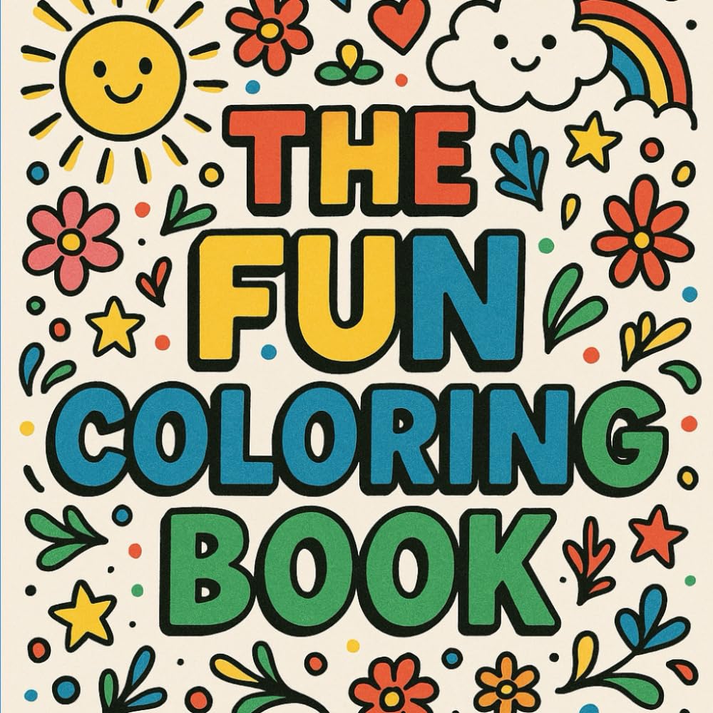 The fun coloring book