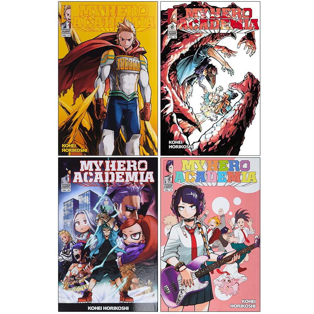 My Hero Academia Volume 17-20 Collection 4 Books Set By Kouhei