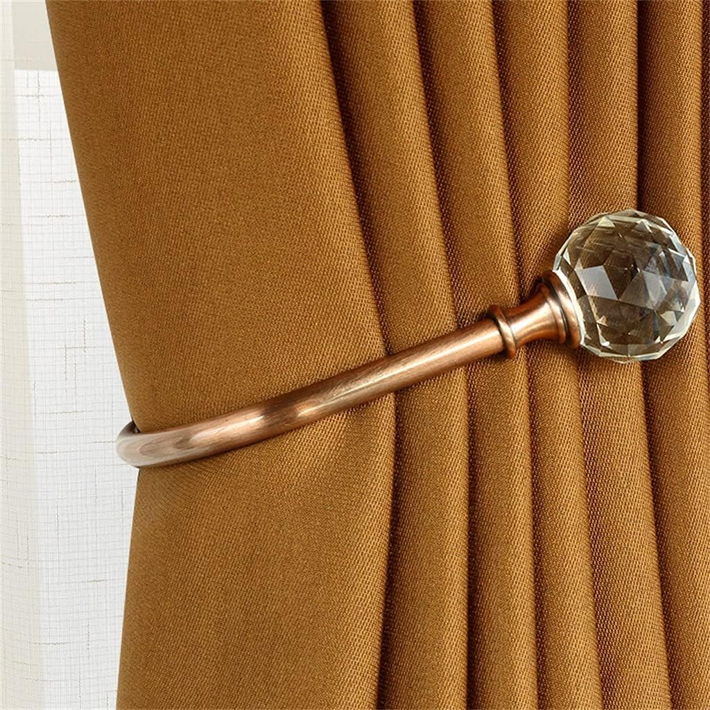 Curtain Hook Wall U-Shaped Crystal Interior Decoration(D)
