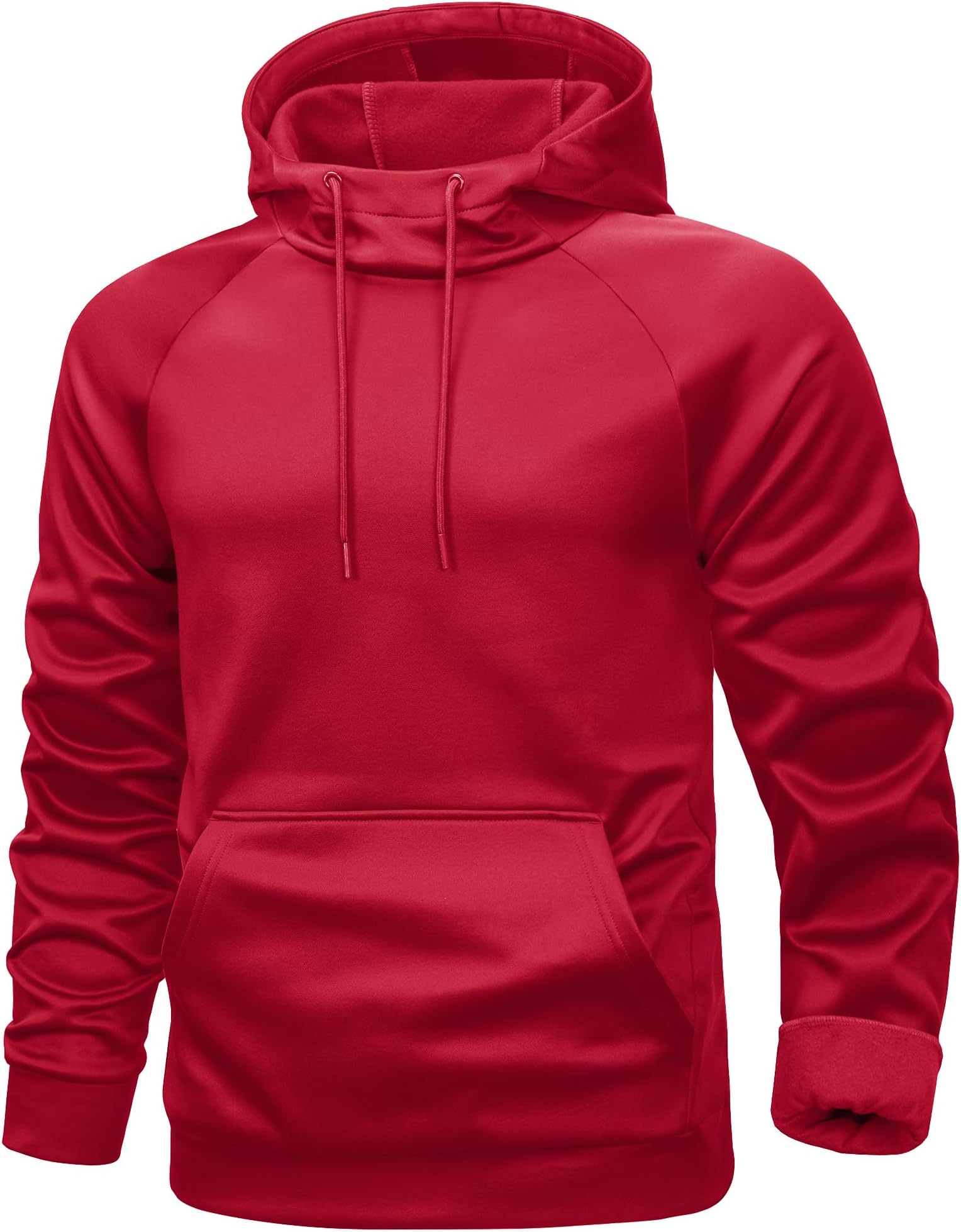 adidas red fleece hoodie