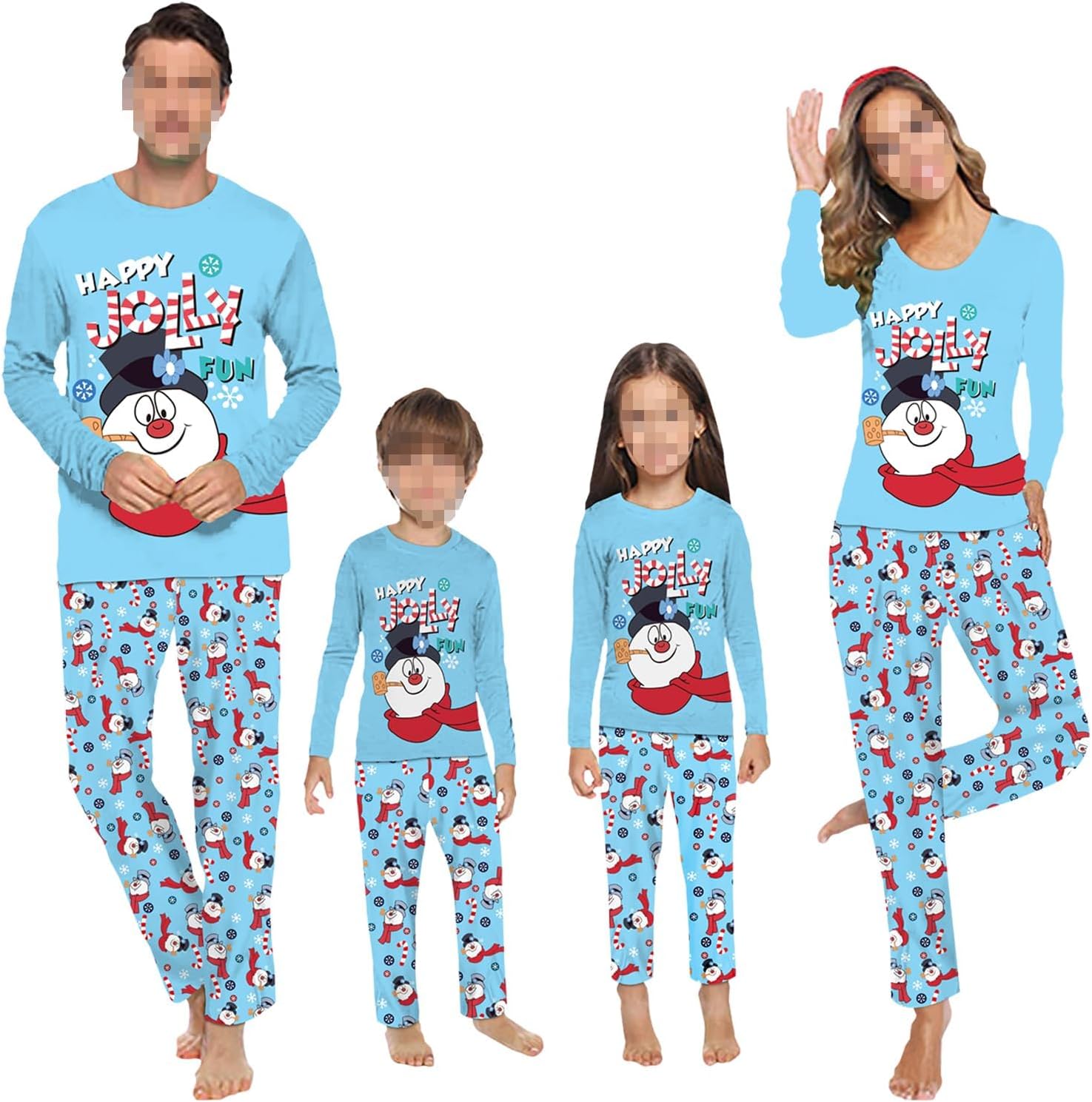 Christmas Pajamas for Family Christmas Family Matching Outfits Long Sleeve Family Jammies Matching Holiday Pajamas