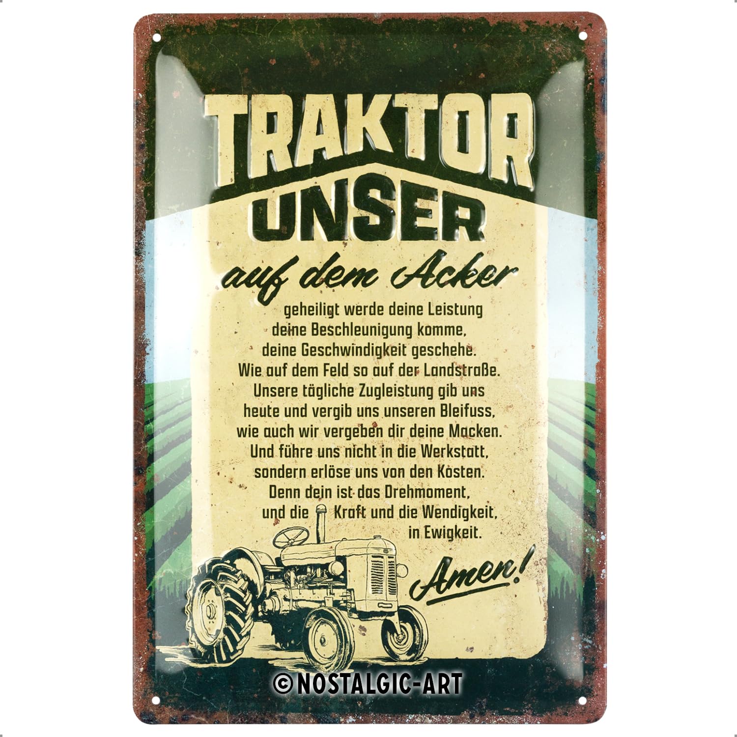 John Deere Blechschild 'Special Purpose Oil' – 20x30 Cm, Metall, Vintage-Design, Made In Germany, Lizenziert