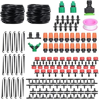 Sistema de irrigação por microgotejamento automático economizador de água faça você mesmo Kits de irrigação por spray para estufas de jardim