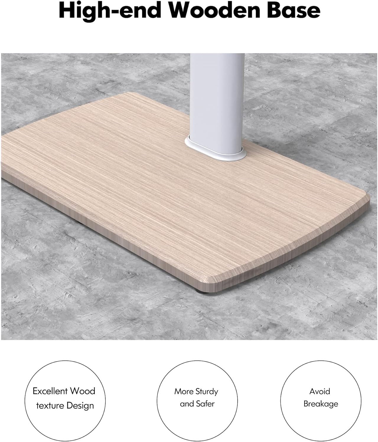 FITUEYES Floor TV Stand for 32 39 40 43 49 50 55 60 65 70 Inch TVs, Modern TV Stands with Shelf for Living Room Bedroom, Height Adjustable Corner TV Stand White 8 71Vms3hdfnL. AC SL1500