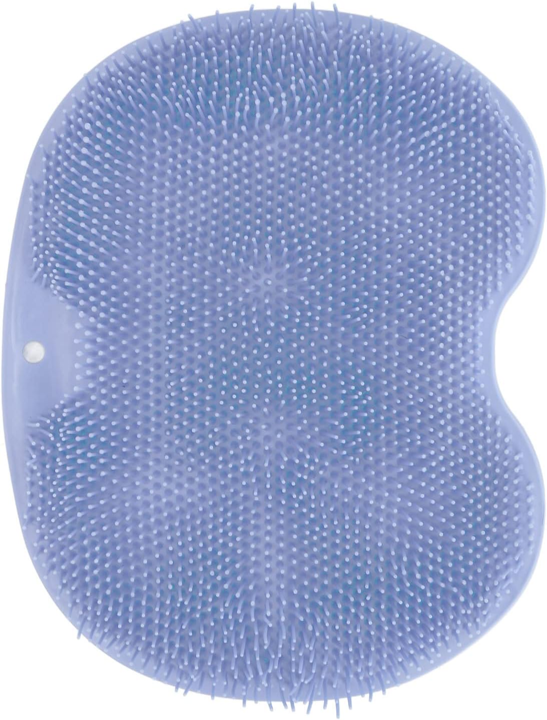 Shower Foot & Back Scrubber, Massage,Foot Scrubber,Hands Back Scrubber for Shower,Multifunctional Body Shower Brush for Exfoliates Massages,Non Skid Bathroom Scrubber Mat with