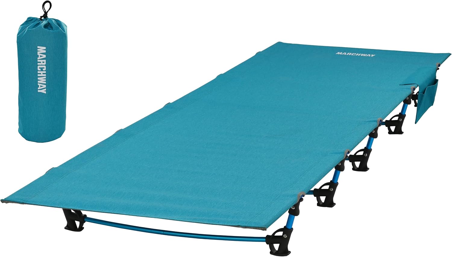 Leichtes Faltbett Hiking MARCHWAY Ultraleicht Faltbares Camping Bett   Kompakt Fr Outdoor, Trekking & Reisen, Bis 125kg