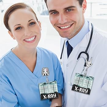 Plifal X-RAY Tech Reference Card with Badge Buddy - Horizontal