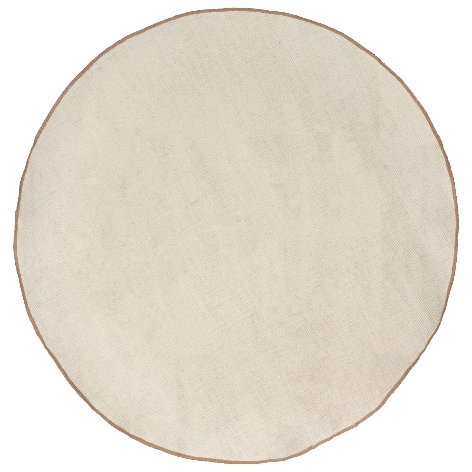 Tapis de Surface Naturel Ø 210 cm Jute,Tapis,42010794