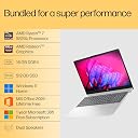 HP 15 Laptop | AMD Ryzen 7 5825U |16GB DDR4 RAM | 512GB SSD |15.6" (39.6 cm) FHD Display |AMD Radeon Graphics| Backlit KB | FHD Camera| Win 11| MS Office 2024 + M365*(1-Yr) | Silver |1.59kg |fc0533AU gallery image