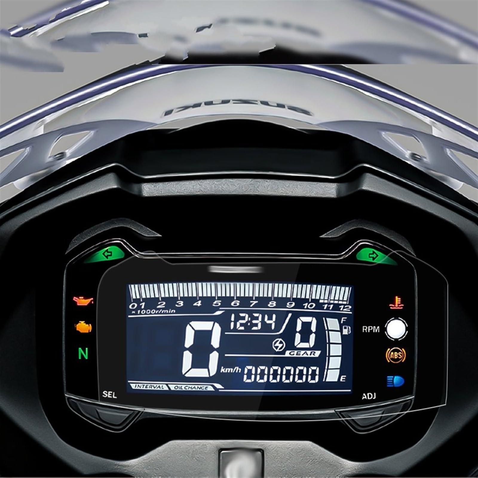 # 101【CB250R AKIRAのカスタム日記】 R&G メーター保護フィルム「ダッシュボードプロテクションキット」を取付します。 ダッシュボード保護 スズキ用 DL250用 GSX250用 オートバイスピードメータースクラッチクラスター画面保護フィルムプロテクタ