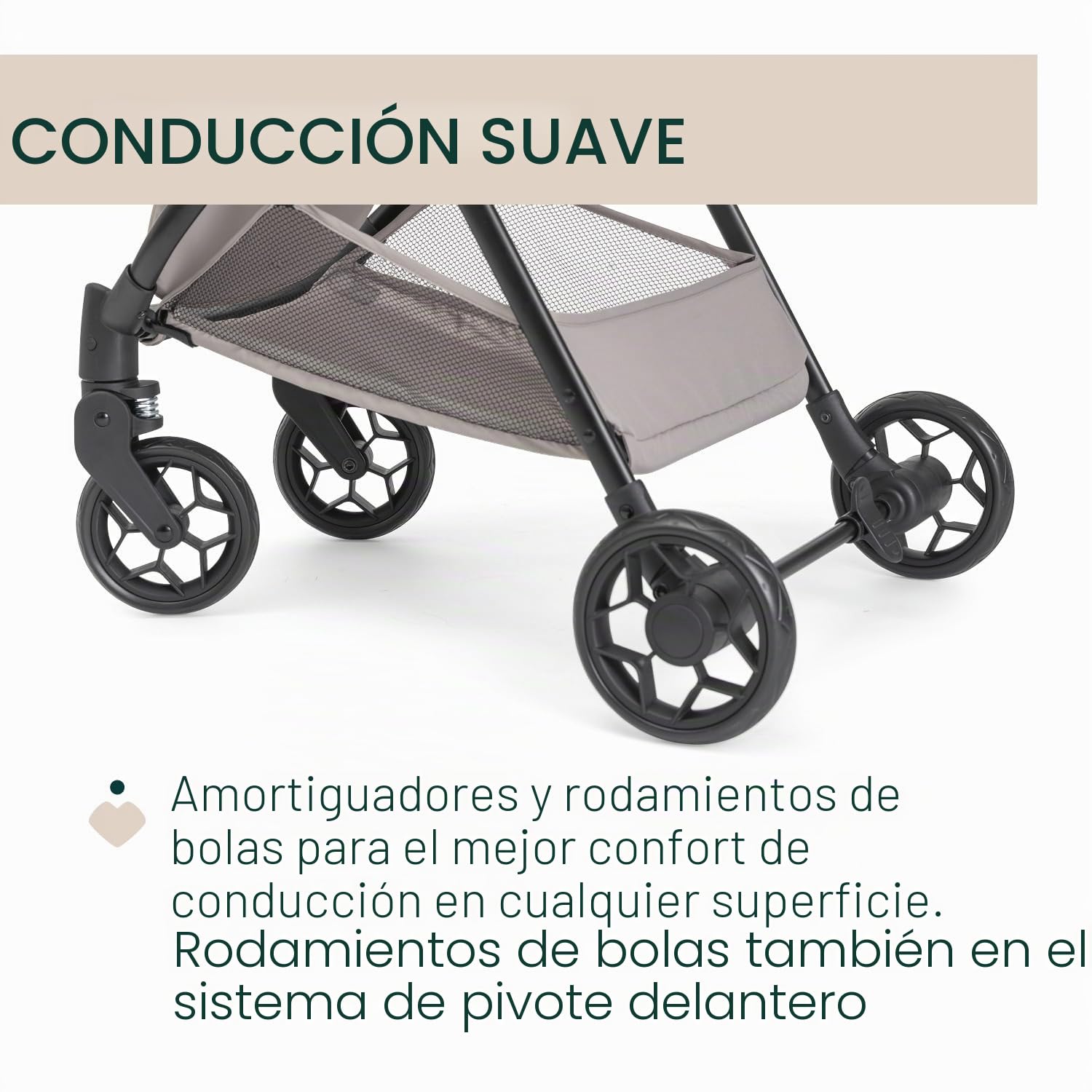 Chicco Silla de Paseo Ligera Taormina, Desde nascimiento hasta 22 Kg, Carrito Bebé, Plegado con una sola mano, Compacto y Ligero, Capota con Protección UV50+, Respaldo Ajustable y Reclinable, Beige