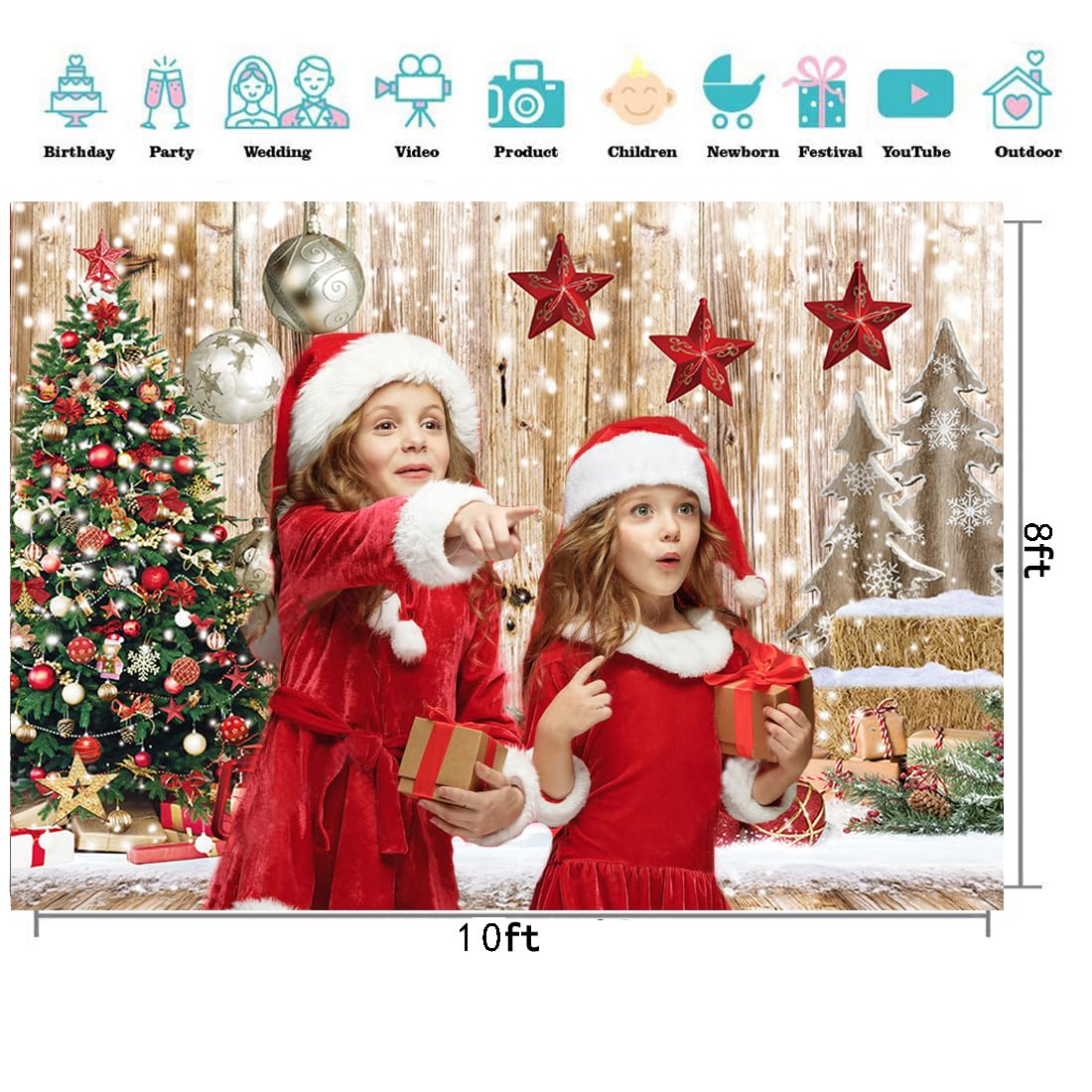 Weihnachtsbaum Holz Wand Weihnachten Hintergrund Rustikale Holz Schnee Hintergrund  Weihnachtsbaum Geschenke Hintergrund Fu00fcr Weihnachtsfeier Dekoration  Weihnachten Kulisse Dekorationen Für Den Weihnachtsbaum, image size:1100x1100