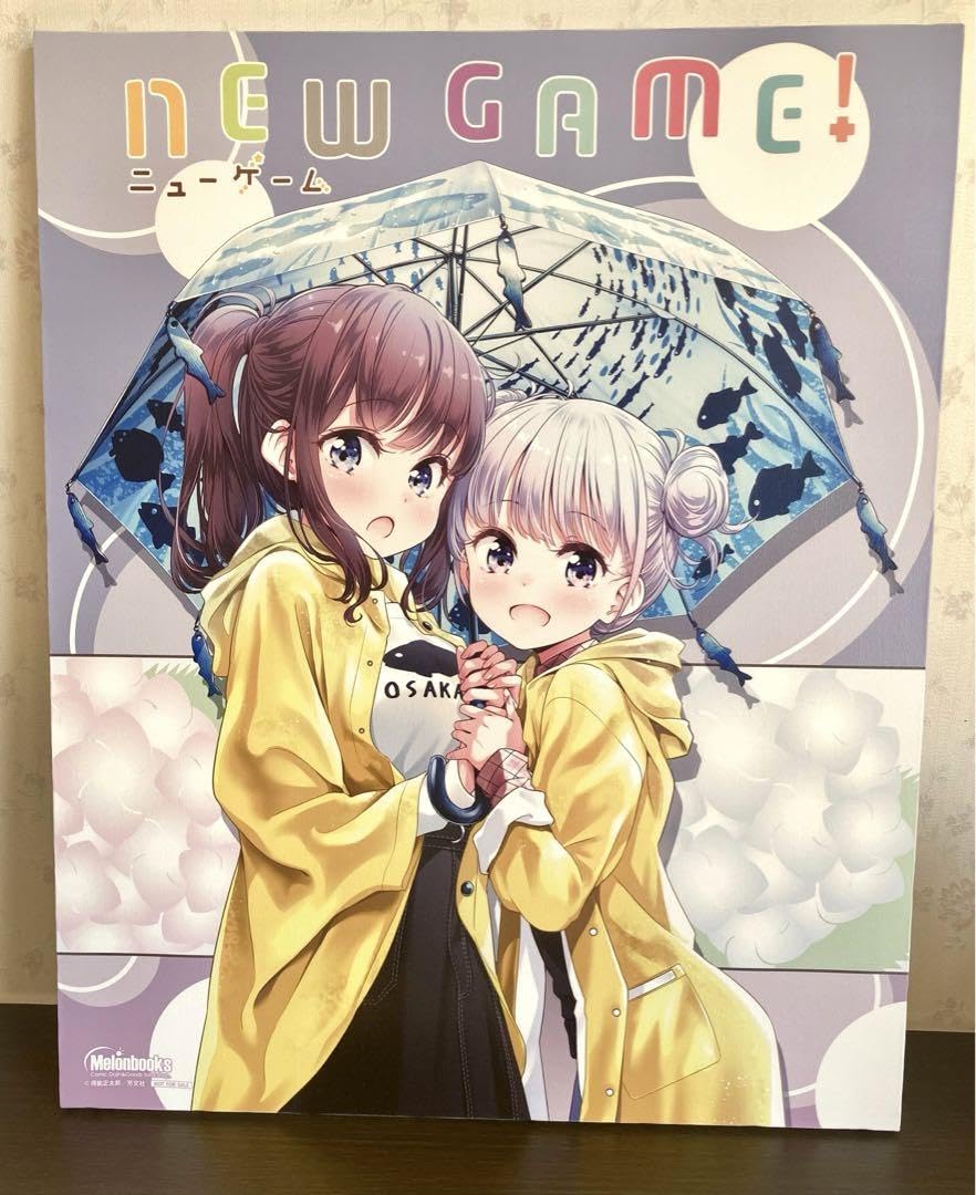 Amazon.co.jp: new game! キャンバスアート 第10回メロンブックス漫画 
