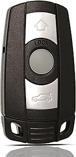 Key Fob Remote Replacement Fits for BMW 325i 328i X1 X5 X6 Z4 M3 M5 1/3/5 Series CAS3 2005 2006 2007 2008 2009 2010 2011 2012 2013 KR55WK49127 KR55WK49123 Keyless Entry Remote Control 66126986583