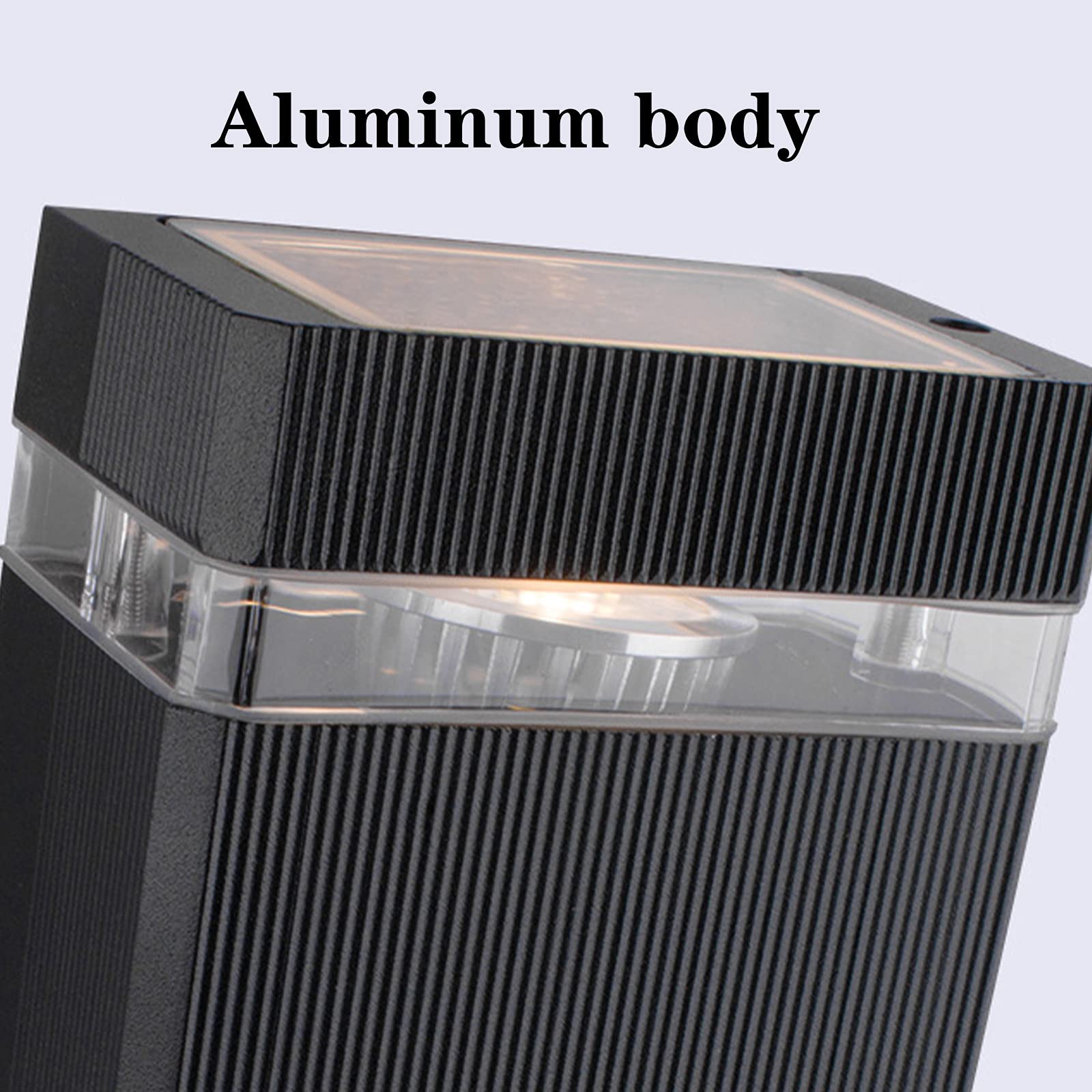 Up Down Wall Light Indoor Black, 10W Led Outdoor Wall Lamp Ip65 Wodoodporna, Aluminiowa Sypialnia Wall Spot Light Z Akrylowym Kloszem, Kinkiet Ścienny Ciepły Biały 3000K