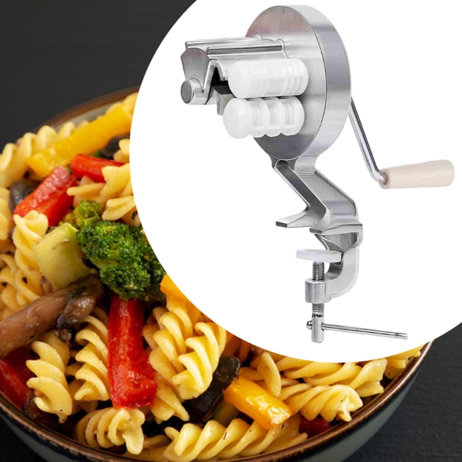 Homyl Máquina Manual para Hacer Pasta, con, para Cocinas Y Restaurantes.