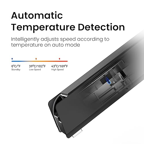 Miniatura 5 de Cooling Fan for PS5 Accessories, KIWIHOME Upgraded Quiet Cooler Fan with Auto Speed, Controller USB3.0 Port & LED for PS5 2020 Only, Not for