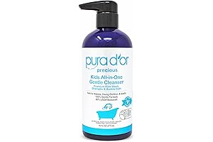 PURA D'OR Kids Wash: Complete Kids' Bathtime Solution