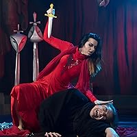 Vista 7 de DAYSTART Espada corta de espuma de poliuretano de 15 pulgadas, accesorio de arma de disfraz de daga falsa resistente