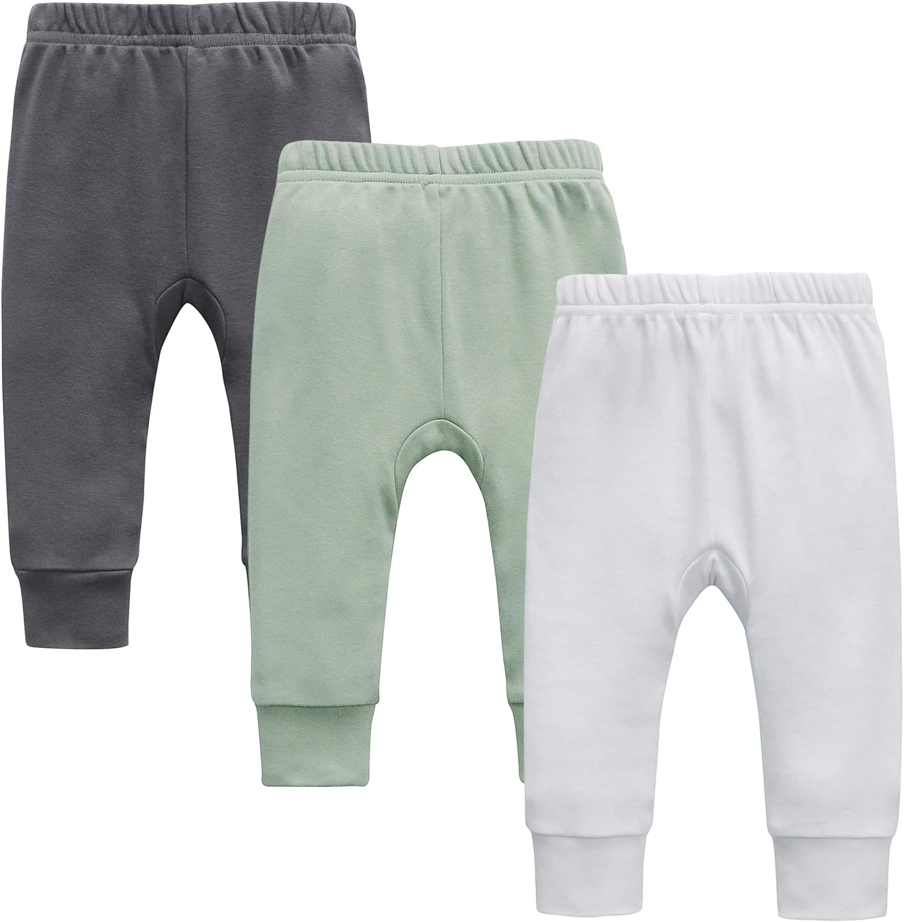 O2baby Organic Cotton Unisex Baby Jogger Pants & Leggings Set