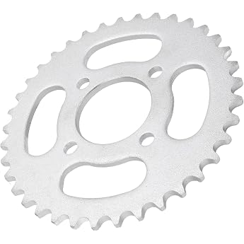 420 Sprocket Gear 37 mm Sprocket 420 Chain Rear Sprocket Gear Performance Wear Resistance Universal for 50 90 110 125 Chinese Dirt Pit Bike 420 Sprocket Sprockets