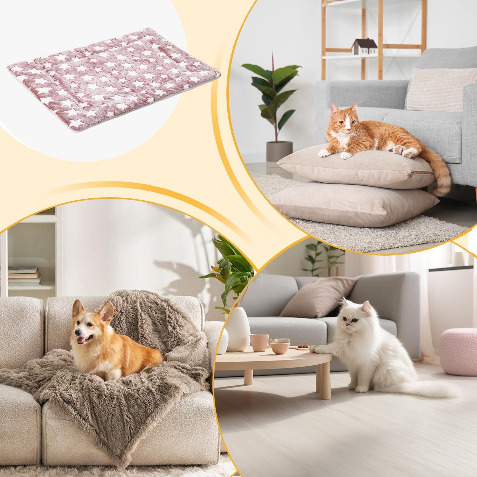 Zelfverwarmend Kattenbed - Geïsoleerd En Thermisch Niet-Elektrisch