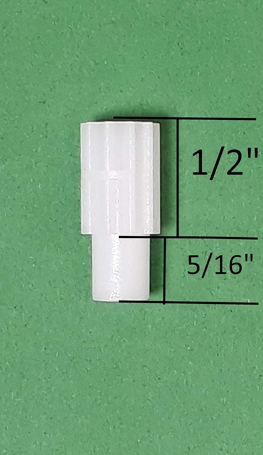 Blind Parts Vertical Blind Carrier Clip/Hook/Stem w/Gear- No Carrier (10 Sets)