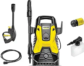 Kärcher Lavadora de Alta pressão Prática Black 1500 PSI/Libras 1400W 300L/h com Aplicador de Detergente e Lança Regulável 127V
