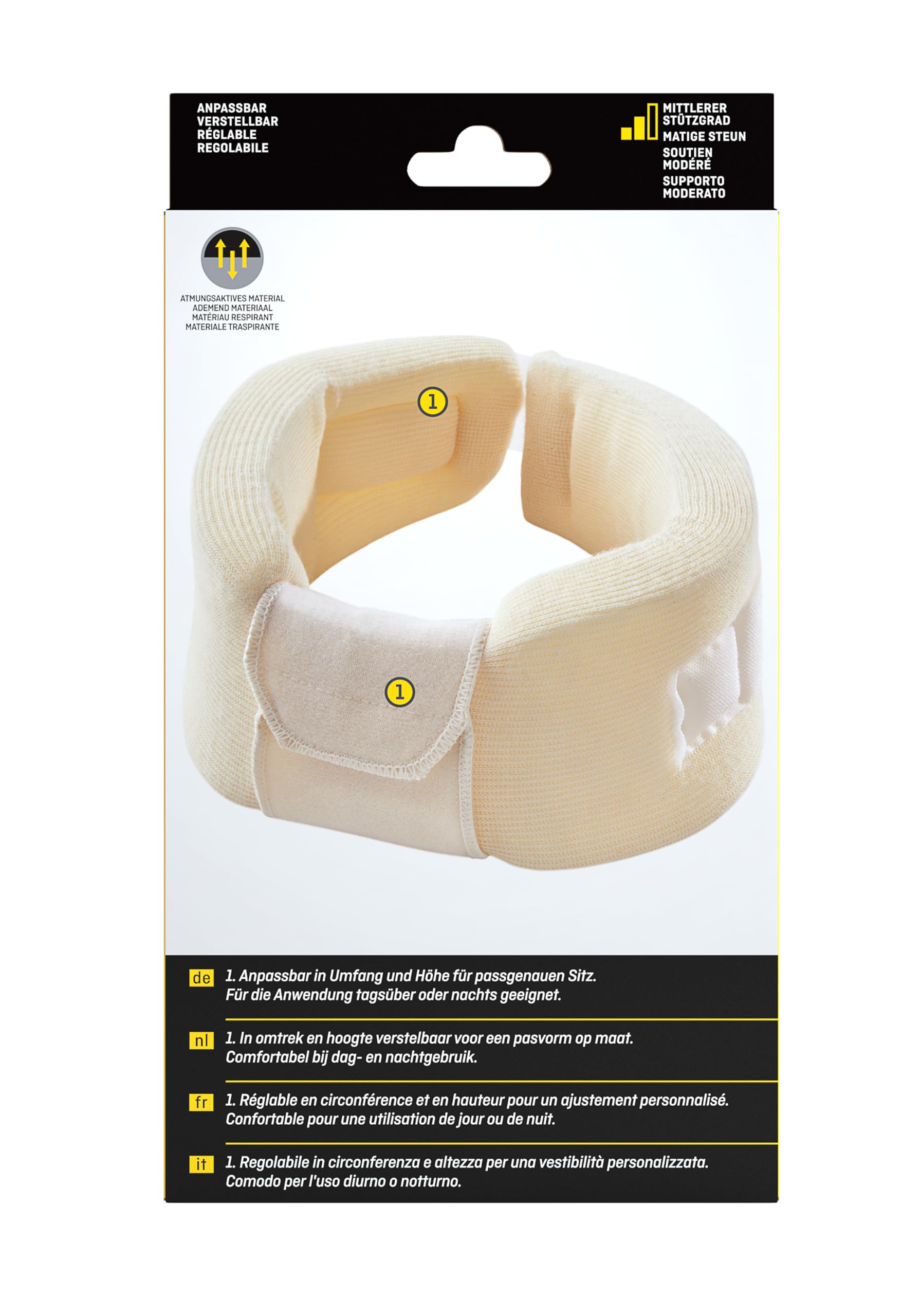 FUTURO FUT09027 Classic Hals Manschette, Einheitsgröße, beige