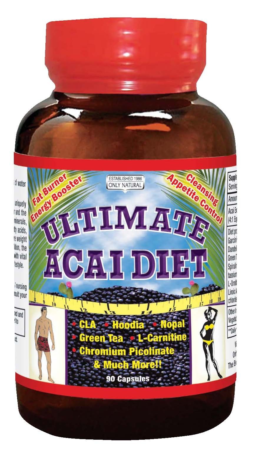 Only Natural Ultimate Acai Diet, 90-Count
