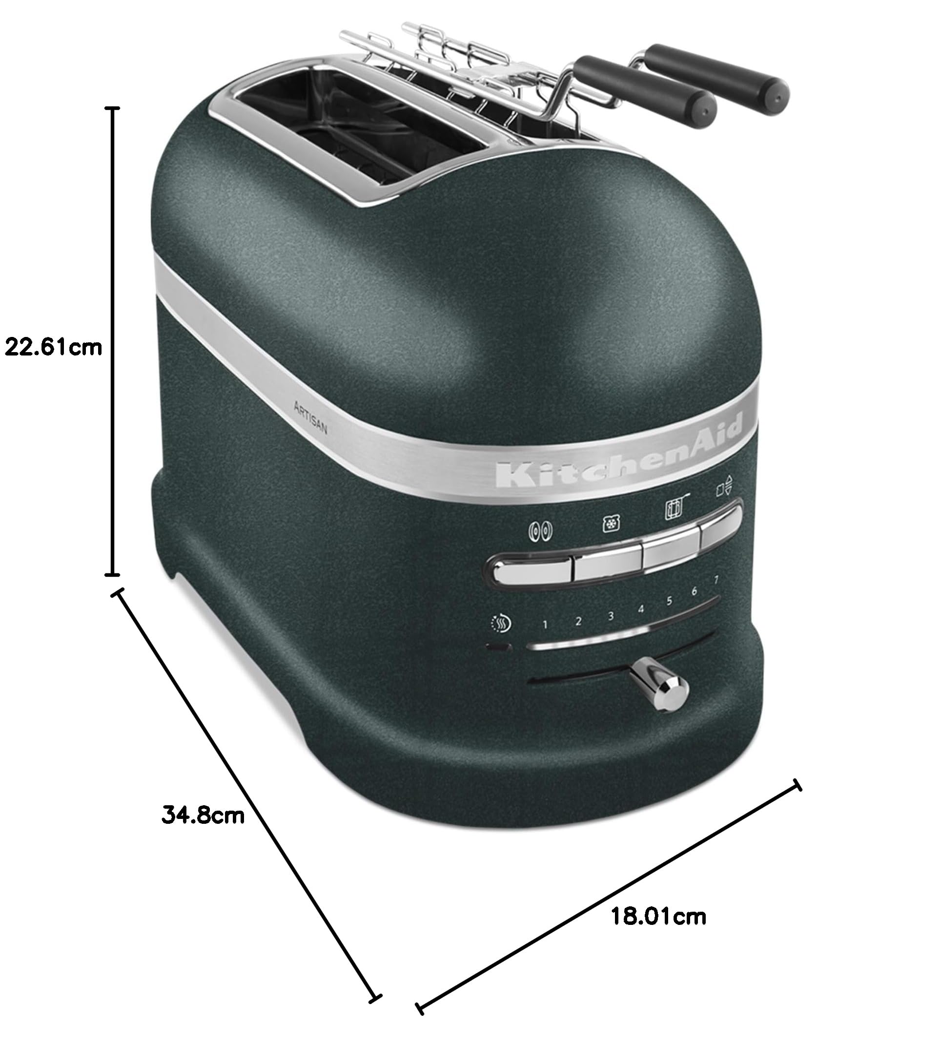 KitchenAid Artisan toster 2 kromki 5KMT2204 (Pebble Palm) 5KMT2204EPP