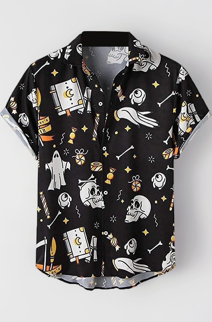 LookMark Men's Cotton Regular Fit Shirt