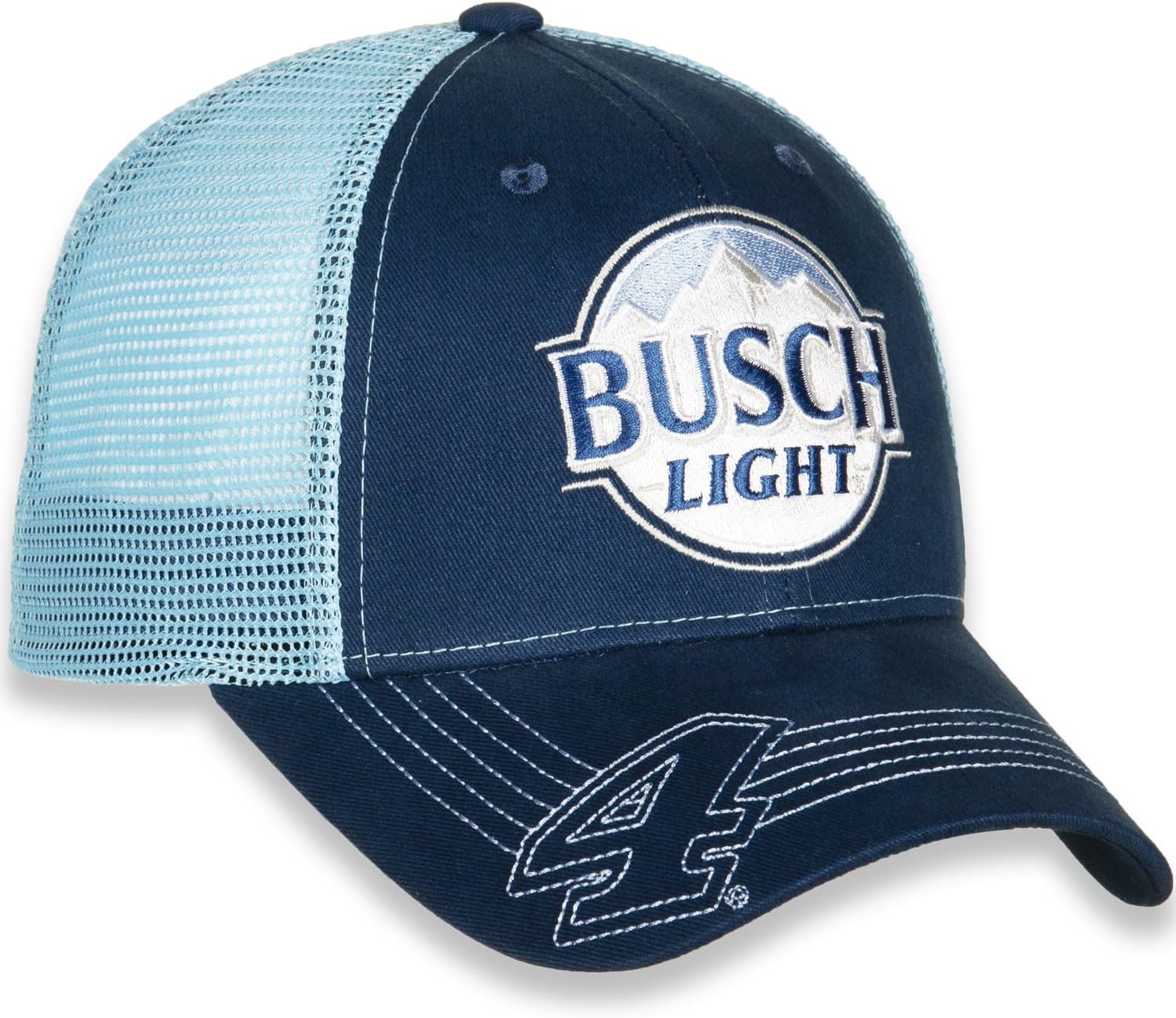 Checkered Flag Sports NASCAR 2022 Vintage Sponsor Trucker Mesh Adjustable Hat Cap-Kevin Harvick #4