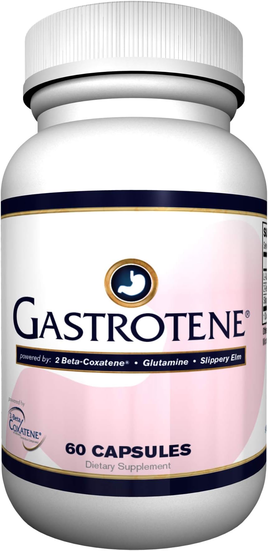 ZYCALGastrotene. Promotes Optimal GI Health and Good Intestinal Function. All Natural. Non GMO 60 Capsules