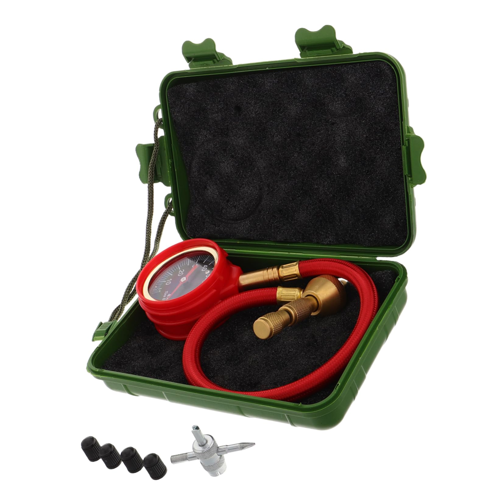 Cabilock Misuratore Pressione Pneumatici Meccanico Sgonfiatore Valvola Pressione Per Auto Manometro Quadrante Per Pneumatici